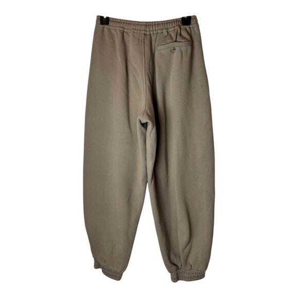 C/MEO Collective Pants Women Small Tan Balloon Jogger Sweat Pants Athleisure - Picture 2 of 10